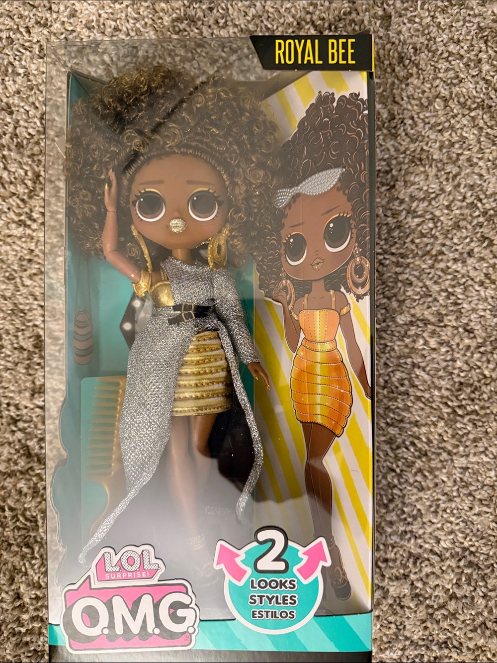 L.O.L. Surprise! Royal Bee Doll in Gold & Silver